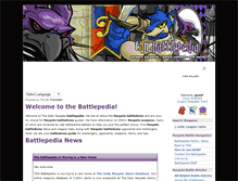 Tablet Screenshot of battlepedia.thedailyneopets.com